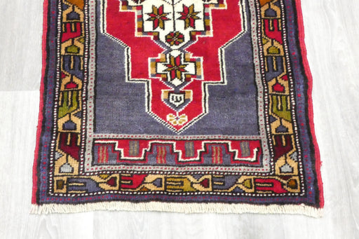 Vintage Turkish Anatolian Tribal Rug  Size: 110 x 54cm- Rugs Direct 