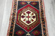 Vintage Turkish Anatolian Tribal Rug  Size: 96 x 55cm- Rugs Direct 