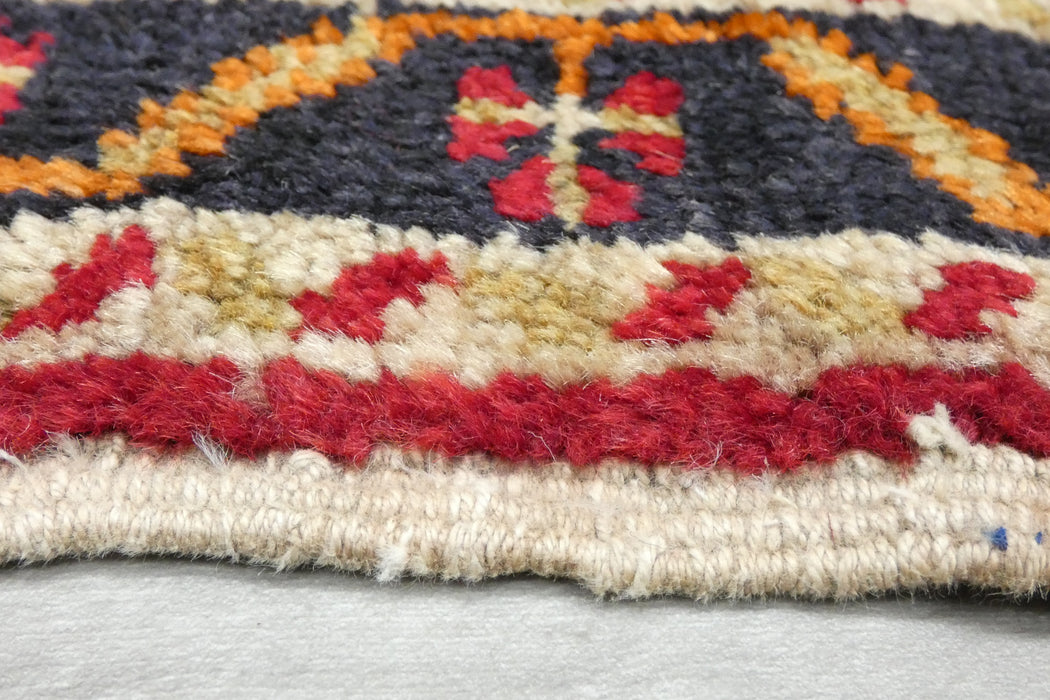Vintage Turkish Anatolian Tribal Rug  Size: 96 x 55cm- Rugs Direct 