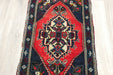 Vintage Turkish Anatolian Tribal Rug  Size: 112 x 53cm- Rugs Direct 