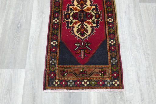 Vintage Turkish Anatolian Tribal Rug  Size: 105 x 50cm- Rugs Direct 