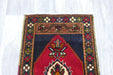 Vintage Turkish Anatolian Tribal Rug  Size: 105 x 50cm- Rugs Direct 
