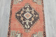 Vintage Hand Knotted Anatolian Turkish Rug Size: 90 x 47cm- Rugs Direct 