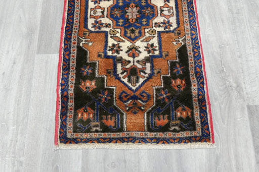 Vintage Turkish Anatolian Tribal Rug  Size: 110 x 57cm- Rugs Direct 