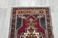 Vintage Turkish Anatolian Tribal Rug  Size: 97 x 57cm- Rugs Direct 