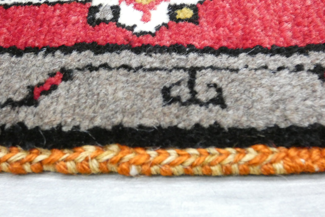 Vintage Turkish Anatolian Tribal Rug  Size: 88 x 43cm- Rugs Direct 