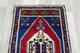 Vintage Turkish Anatolian Tribal Rug  Size: 130 x 62cm- Rugs direct 