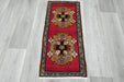 Vintage Turkish Anatolian Tribal Rug  Size: 90 x 43cm- Rugs Direct 