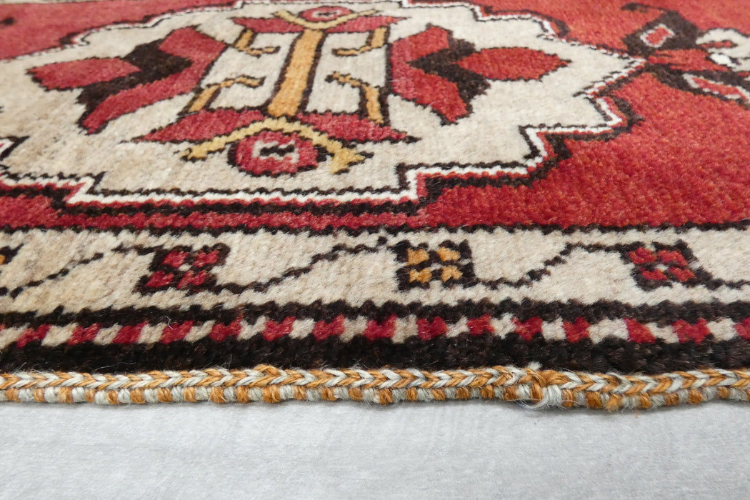 Vintage Turkish Anatolian Tribal Rug  Size: 100 x 43cm- Rugs Direct 