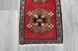 Vintage Turkish Anatolian Tribal Rug  Size: 75 x 42cm- Rugs Direct 