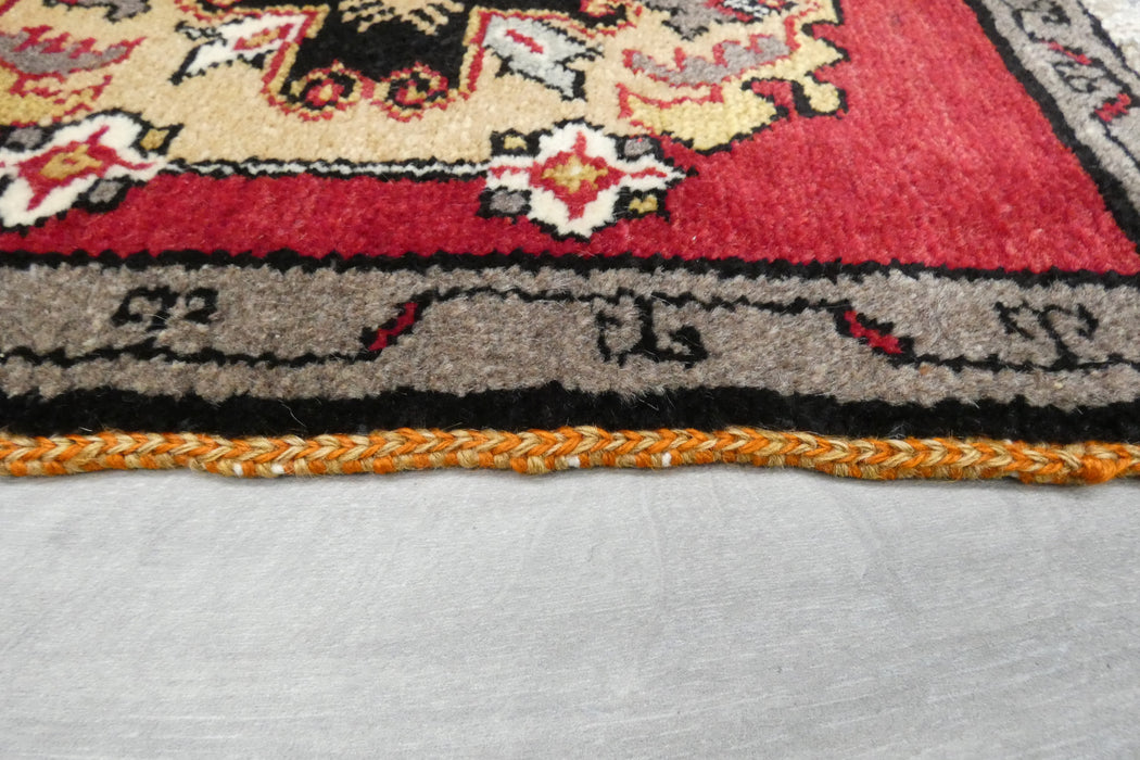 Vintage Turkish Anatolian Tribal Rug  Size: 90 x 43cm- Rugs Direct 