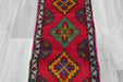 Vintage Turkish Anatolian Tribal Rug  Size: 105 x 50cm- Rugs Direct 