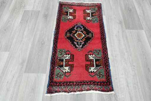 Vintage Turkish Anatolian Tribal Rug  Size: 105 x 55cm- Rugs Direct 
