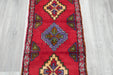 Vintage Turkish Anatolian Tribal Rug  Size: 100 x 50cm- Rugs Direct 