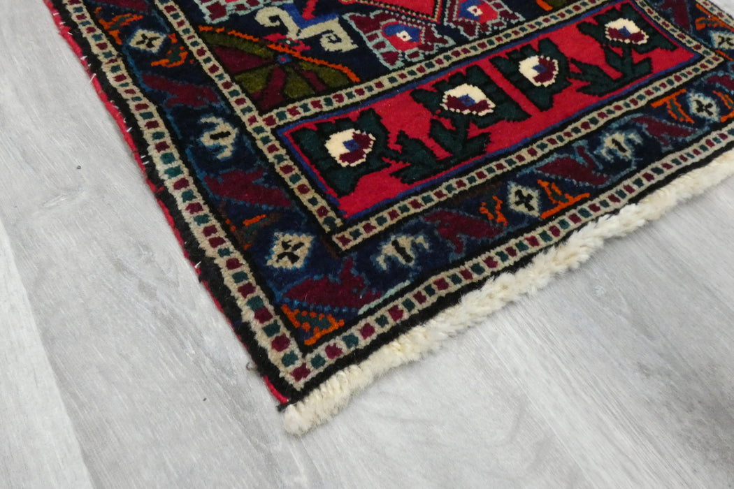 Vintage Turkish Anatolian Tribal Rug  Size: 115 x 50cm- Rugs Direct 
