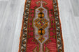 Vintage Turkish Anatolian Tribal Rug  Size: 104 x 52cm- Rugs Direct 