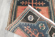 Vintage Hand Knotted Anatolian Turkish Rug Size: 90 x 52cm- Rugs Direct 