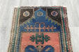 Vintage Hand Knotted Anatolian Turkish Rug Size: 94 x 54cm- Rugs Direct 