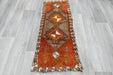 Vintage Hand Knotted Anatolian Turkish Rug Size: 130 x 54cm- Rugs Direct 