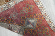 Vintage Hand Knotted Anatolian Turkish Rug Size: 130 x 54cm- Rugs Direct 