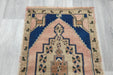 Vintage Hand Knotted Anatolian Turkish Rug Size: 101 x 60cm- Rugs Direct 