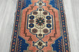 Vintage Hand Knotted Anatolian Turkish Rug Size: 96 x 58cm- Rugs Direct 