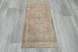 Vintage Hand Knotted Anatolian Turkish Rug Size: 107 x 57cm- Rugs Direct 