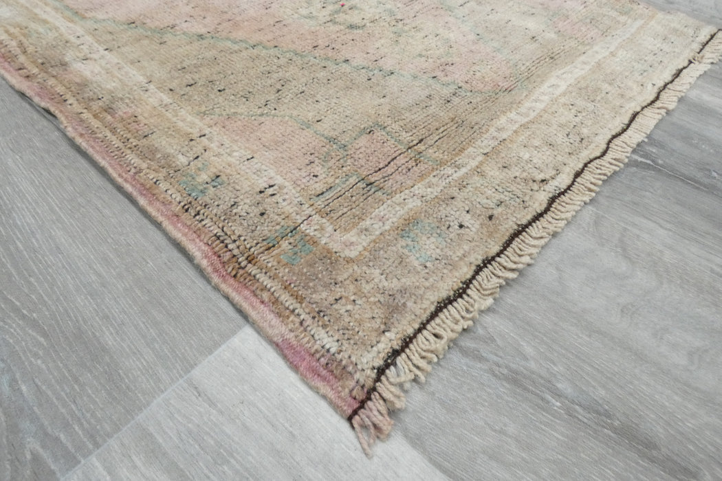 Vintage Hand Knotted Anatolian Turkish Rug Size: 107 x 57cm- Rugs Direct 