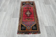 Vintage Hand Knotted Anatolian Turkish Rug Size: 110 x 50cm- Rugs Direct 