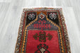 Vintage Hand Knotted Anatolian Turkish Rug Size: 110 x 50cm
