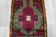 Vintage Hand Knotted Anatolian Turkish Rug Size: 112 x 50cm- Rugs Direct 