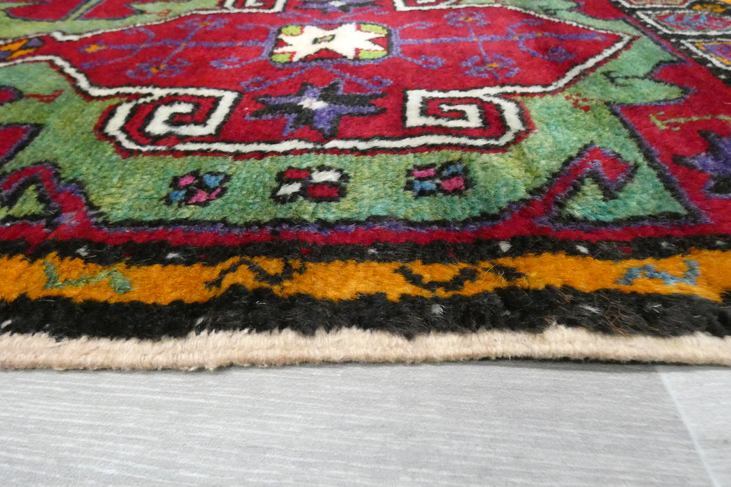 Vintage Hand Knotted Anatolian Turkish Rug Size: 112 x 50cm- Rugs Direct 
