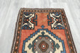Vintage Hand Knotted Anatolian Turkish Rug Size: 92 x 58cm- Rugs Direct 
