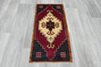 Vintage Hand Knotted Anatolian Turkish Rug Size: 93 x 50cm- Rugs direct 