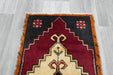 Vintage Hand Knotted Anatolian Turkish Rug Size: 93 x 50cm- Rugs direct 