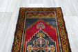 Vintage Hand Knotted Anatolian Turkish Rug Size: 97 x 55cm- Rugs direct 