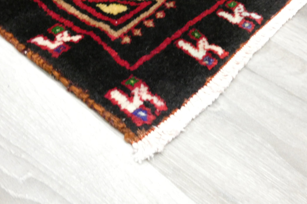 Vintage Hand Knotted Anatolian Turkish Rug Size: 120 x 50cm- Rugs Direct 