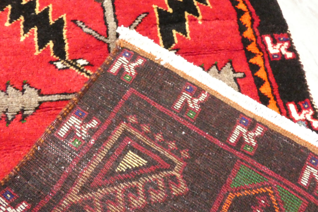 Vintage Hand Knotted Anatolian Turkish Rug Size: 120 x 50cm- Rugs Direct 