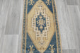 Vintage Hand Knotted Anatolian Turkish Rug Size: 115 x 56cm- Rugs Direct 