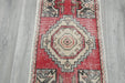 Vintage Hand Knotted Anatolian Turkish Rug Size: 90 x 50cm- Rugs Direct 
