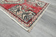 Vintage Hand Knotted Anatolian Turkish Rug Size: 90 x 50cm- Rugs Direct 