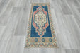 Vintage Hand Knotted Anatolian Turkish Rug Size: 113 x 50cm- Rugs Direct 