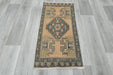 Vintage Hand Knotted Anatolian Turkish Rug Size: 103 x 52cm- Rugs Direct 