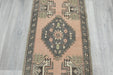 Vintage Hand Knotted Anatolian Turkish Rug Size: 103 x 55cm- Rugs Direct 