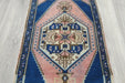 Vintage Hand Knotted Anatolian Turkish Rug Size: 105 x 53cm- Rugs Direct 