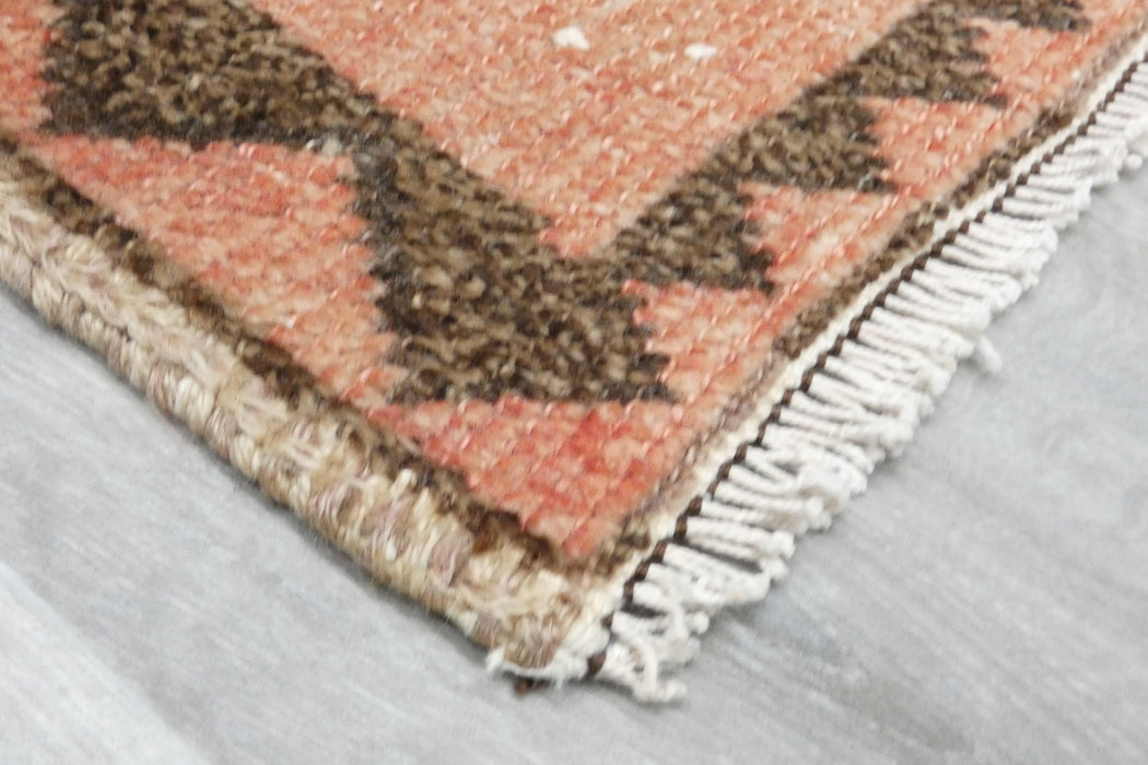Vintage Hand Knotted Anatolian Turkish Rug Size: 93 x 50cm- Rugs Direct 