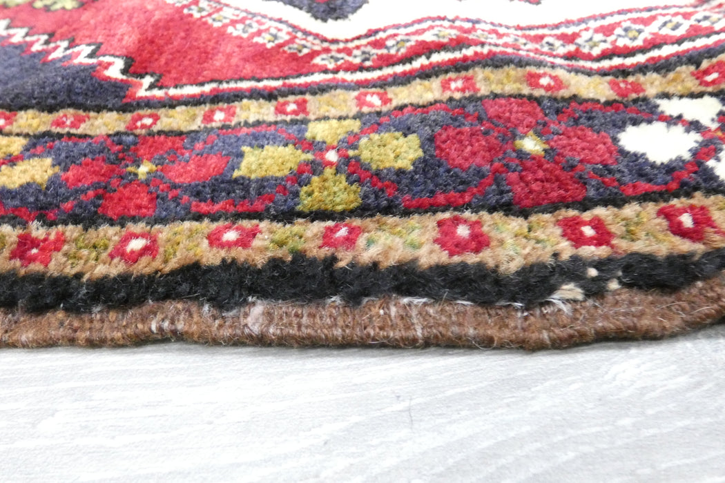 Vintage Hand Knotted Anatolian Turkish Rug Size: 97 x 50cm- Rugs Direct 