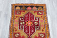 Vintage Hand Knotted Anatolian Turkish Rug Size: 125 x 60cm- Rugs Direct 