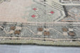 Vintage Hand Knotted Anatolian Turkish Rug Size: 110 x 53cm- Rugs Direct 