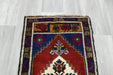 Vintage Hand Knotted Anatolian Turkish Rug Size: 106 x 58cm- Rugs Direct 